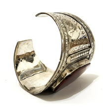 Cargar imagen en el visor de la galería, BRAZALETE KUCHI  ÓVALO ÁGATA VINO