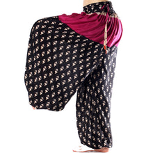 Cargar imagen en el visor de la galería, BOMBACHO PANTALÓN AMPLIO SARI NÓMADA VINTAGE 10
