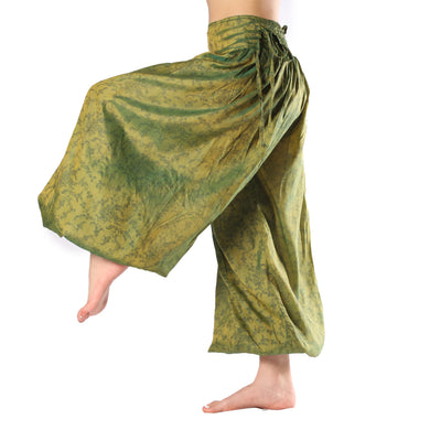 BOMBACHO PANTALÓN AMPLIO SARI SEDA TORNASOL VINTAGE F19