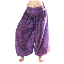 Cargar imagen en el visor de la galería, BOMBACHO PANTALÓN AMPLIO SARI SEDA TORNASOL VINTAGE S1