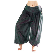 Cargar imagen en el visor de la galería, BOMBACHO PANTALÓN AMPLIO SARI SEDA TORNASOL VINTAGE S2