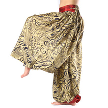 Cargar imagen en el visor de la galería, BOMBACHO PANTALÓN AMPLIO SARI NÓMADA VINTAGE 2
