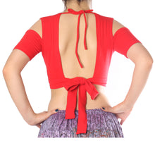 Cargar imagen en el visor de la galería, CHOLI HOYO EN HOMBRO ROJO