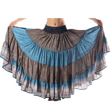 FALDA CONVERTIBLE DE SARI VINTAGE  NÓMADA 6