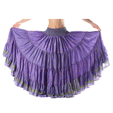 FALDA CONVERTIBLE DE SARI VINTAGE  NÓMADA 8