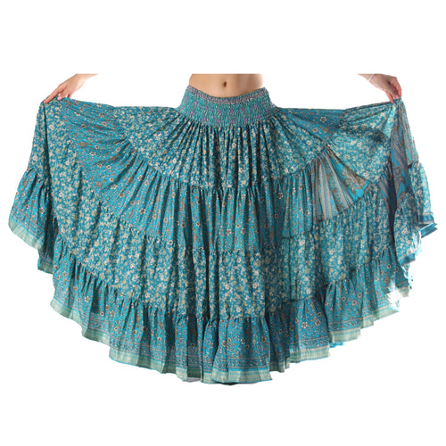 FALDA CONVERTIBLE DE SARI VINTAGE  NÓMADA 16