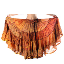 Cargar imagen en el visor de la galería, FALDA SARI 25YD SARI SEDA TORNASOL FSF08 (103 cm)