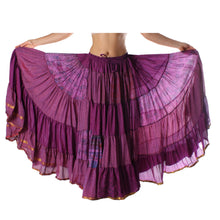 Cargar imagen en el visor de la galería, FALDA SARI 25YD SARI SEDA TORNASOL FSF11-(100cm)-Edición Premium