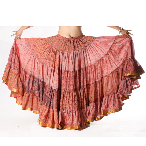 FALDA SARI 25YD SARI SEDA TORNASOL J17