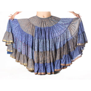 FALDA SARI 25YD SARI SEDA TORNASOL J20
