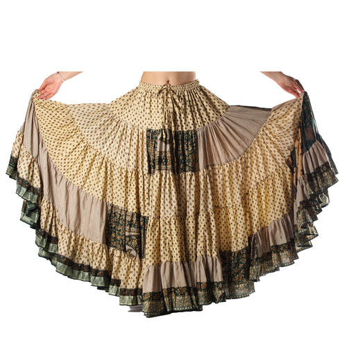 FALDA 25YD DE SARI VINTAGE  NÓMADA E11