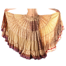 Cargar imagen en el visor de la galería, FALDA 25YD DE SARI VINTAGE  NÓMADA F5 (102cm)