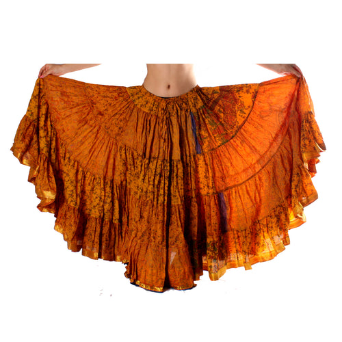 FALDA SARI 25YD SARI SEDA TORNASOL O4