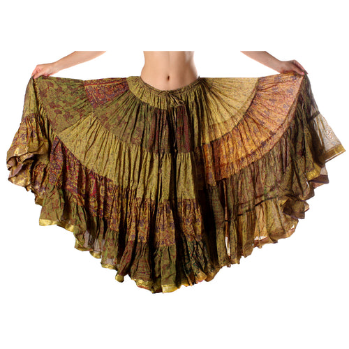 FALDA SARI 25YD SARI SEDA TORNASOL O8