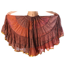 Cargar imagen en el visor de la galería, FALDA SARI 25YD SARI SEDA TORNASOL FS3 (95 cm)
