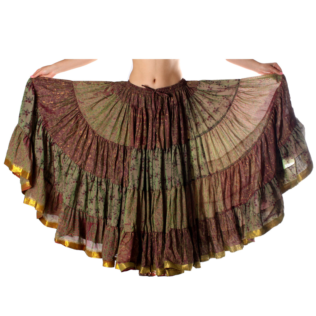 FALDA SARI 25YD SARI SEDA TORNASOL S08 (95 cm)