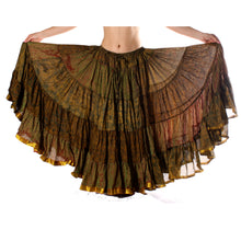 Cargar imagen en el visor de la galería, FALDA SARI 25YD SARI SEDA TORNASOL FSS02 (95 cm)