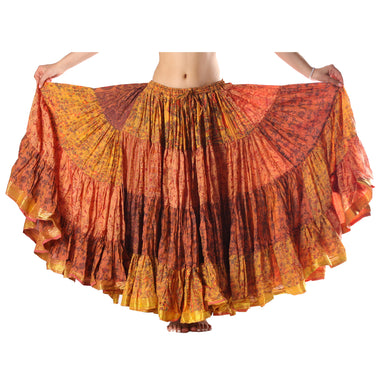 FALDA SARI 25YD SARI SEDA TORNASOL F12