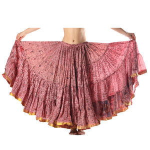 FALDA SARI 25YD SARI SEDA TORNASOL F14
