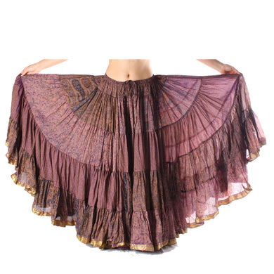 FALDA SARI 25YD SARI SEDA TORNASOL  J3