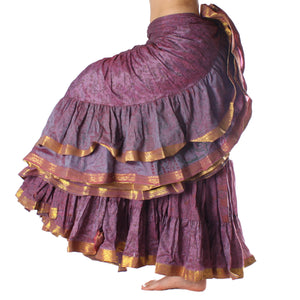 FALDA SARI 25YD SARI SEDA TORNASOL  J7