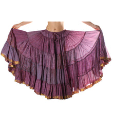 Cargar imagen en el visor de la galería, FALDA SARI 25YD SARI SEDA TORNASOL  J7