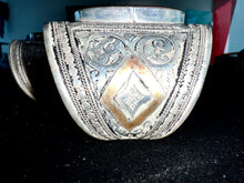 Cargar imagen en el visor de la galería, BRAZALETE KUCHI  ÓVALO ÁGATA VINO