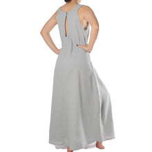 Cargar imagen en el visor de la galería, VESTIDO DE ALGODÓN  CLARO