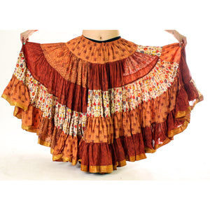 FALDA 25YD DE SARI VINTAGE  NÓMADA A3