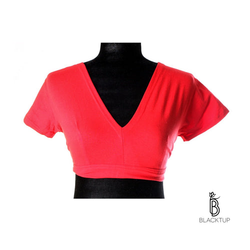 CHOLI TRADICIONAL ROJO