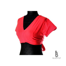Cargar imagen en el visor de la galería, CHOLI TRADICIONAL ROJO